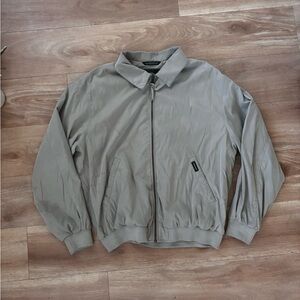 Weatherproof Men's Bomber Jacket in sage green